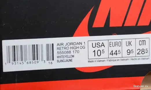 555088-170 OG AIR RETRO HIGH CLASS 1 JORDAN FLIGHT” “FIRST 555088-170 0330